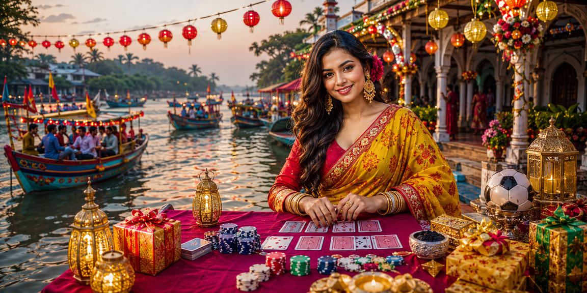 ঈদ উৎসবে বরিশালে আনদার বাহার খেলছেন হাই রোলার খেলোয়াড়