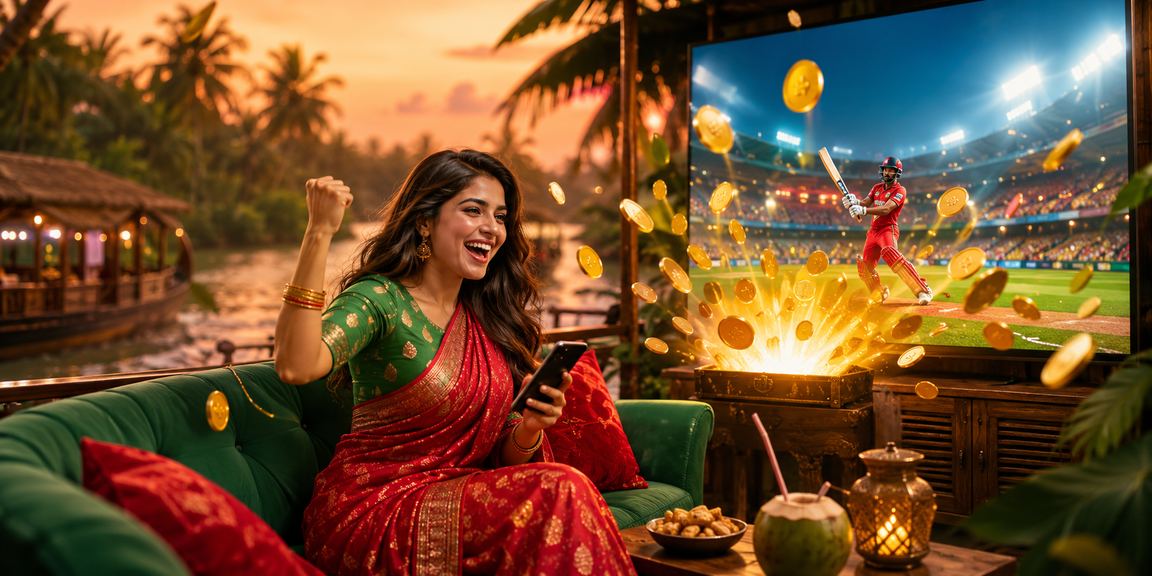 সুন্দরবনের পরিবেশে ক্রিকেট বেটিং লাল-সবুজ থিম
