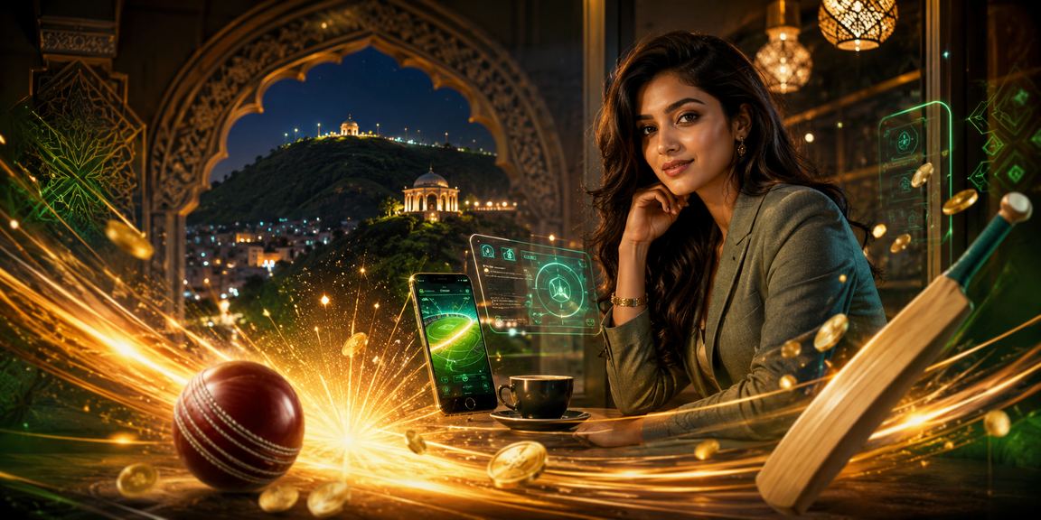 সিলেটে বসে মোবাইলে ক্রিকেট বেটিং উপভোগ করছেন একজন ব্যবহারকারী
